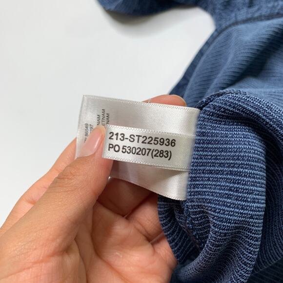 Tommy Bahama Shirt Mens L Large Blue Palmetto Beach Polo Sublimated Modal Blend - Picture 7 of 10